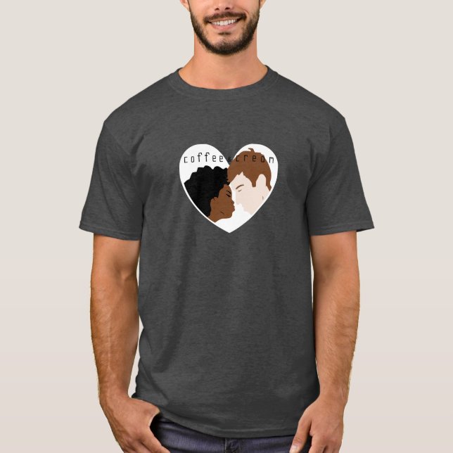 Camiseta Amor interracial (Anverso)
