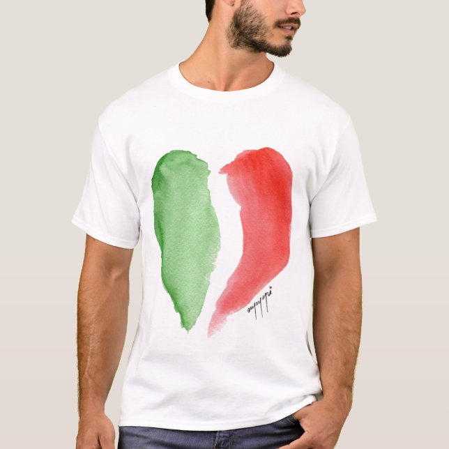 Camiseta Amor italiano (Anverso)
