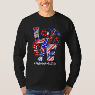 Camiseta Amor Jeringa Fuegos Artificiales Vida Flebotomita 
