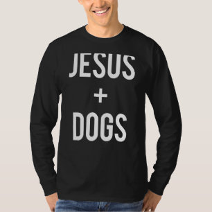 Camiseta Amor Jesús Y Perros Mascota León Fe Graciosa Crist