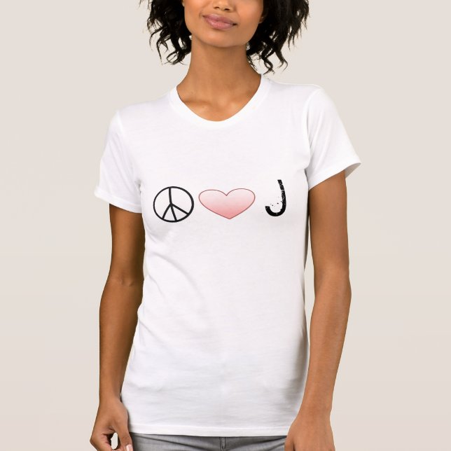 Camiseta Amor Jonas de la paz (Anverso)