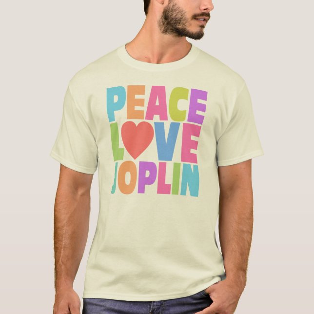 Camiseta Amor Joplin de la paz (Anverso)