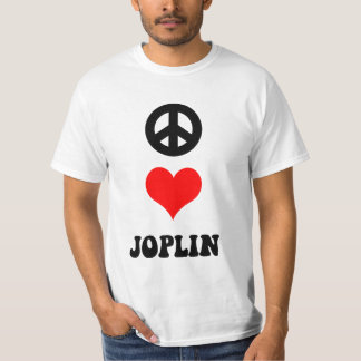 Camiseta amor Joplin de la paz