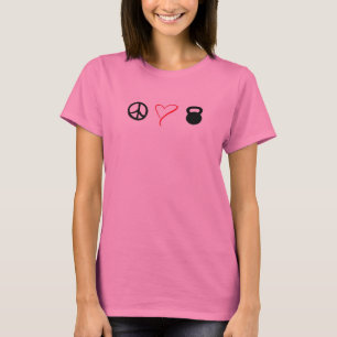 Camiseta Amor Kettlebells de la paz