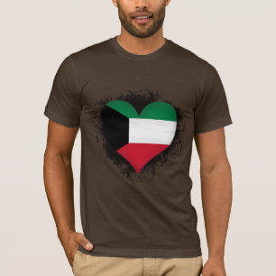 Camiseta Amor Kuwait del vintage I
