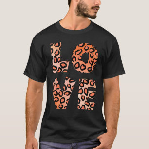 Camiseta Amor Leopardo Cheetah Animal Print
