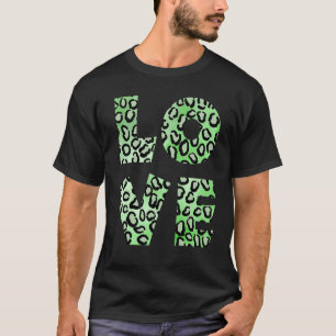 Camiseta Amor Leopardo Cheetah Animal Print 3