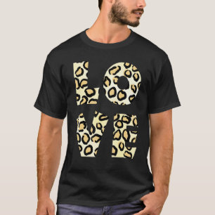 Camiseta Amor Leopardo Cheetah Animal Print 9