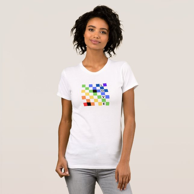 Camiseta Amor LGBT (Anverso completo)