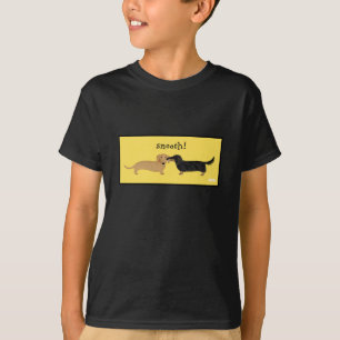 Camiseta Amor lindo de los perros de la salchicha de