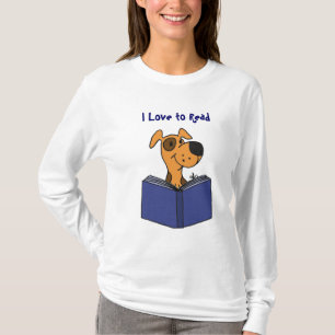 Camiseta Amor lindo del dibujo animado I del perro del BB
