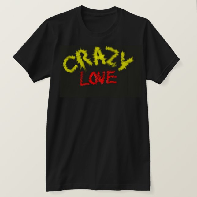 Camiseta Amor loco (Anverso del diseño)