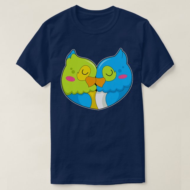 Camiseta Amor loro (Diseño del anverso)