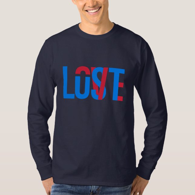 Camiseta Amor, lujuria, perdida (Anverso)