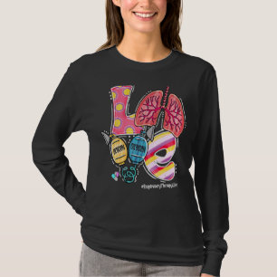 Camiseta Amor Lung Oxygen Terapia Respiratoria Vida Rt