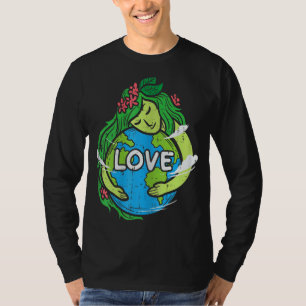 Camiseta Amor Madre Tierra Planeta Hug Naturaleza Medio Amb