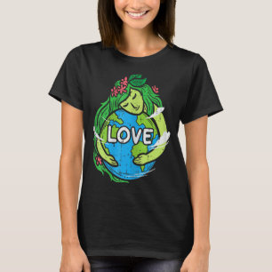 Camiseta Amor Madre Tierra Planeta Hug Naturaleza Medio Amb