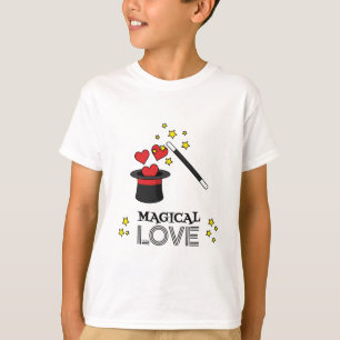 Camiseta Amor mágico - Negro