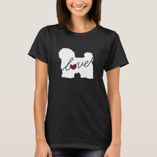 Camiseta Amor maltés/de Havanese