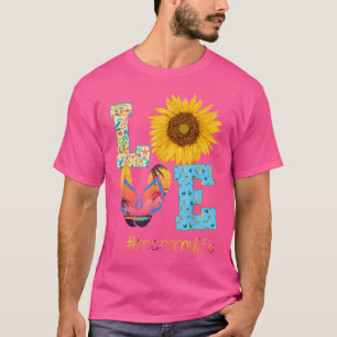 Camiseta AMOR Mami Vida Flip Flops Giro Madre