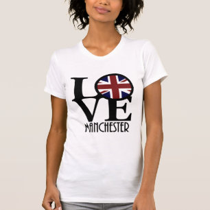 Camiseta AMOR Manchester Inglaterra