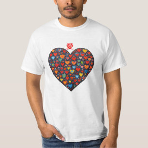 Camiseta Amor - mandarín