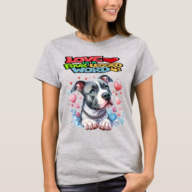 Camiseta Amor mascota (Anverso)