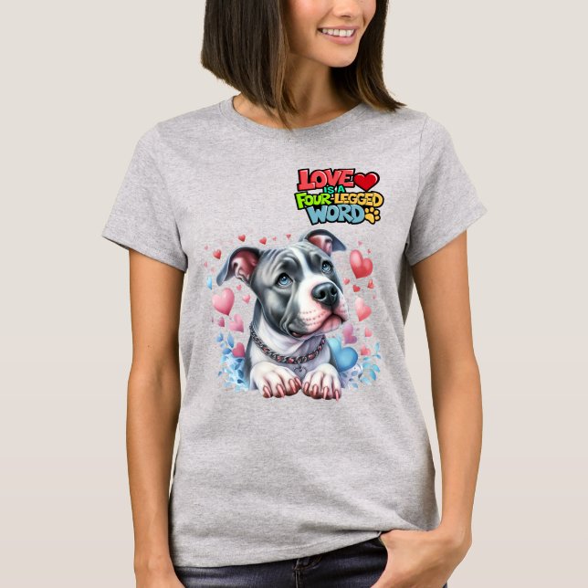 Camiseta Amor mascota (Anverso)