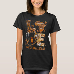Camiseta Amor Médico Istant Costume Afro Black History Pro
