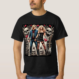 Camiseta Amor Metalero: Unión Eterna
