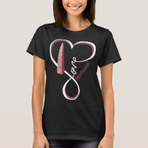 Camiseta Amor Montessori CorazónGrado de enseñanza, ense