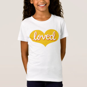 Camiseta AMOR MUCHO - Amor amarillo corazón