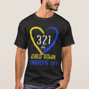 Camiseta Amor Mundo Down Síndrome Awareness Day Love