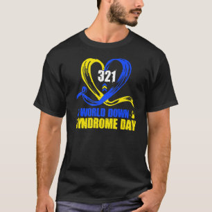 Camiseta Amor Mundo Down Síndrome Awareness Day Love