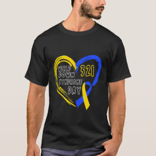 Camiseta Amor Mundo Down Síndrome Awareness Day Love
