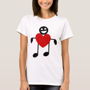 Camiseta Amor musical