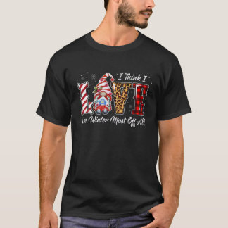 Camiseta AMOR Navidades Cute Gnome Creo Que Me Encanta Wint