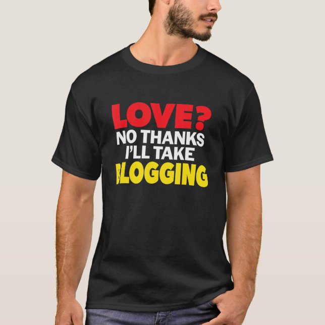 Camiseta Amor No Gracias Me Llevaré Blogueando Un Solo Divo (Anverso)
