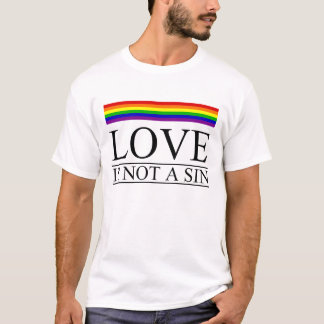 Camiseta Amor - no un pecado