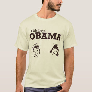 Camiseta Amor Obama de los niños