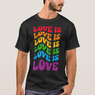 Camiseta Amor Orgullo LGBT Festival de Marcha de Desfile Gr