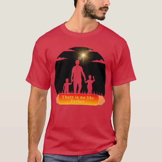 Camiseta amor padre retro (Anverso)