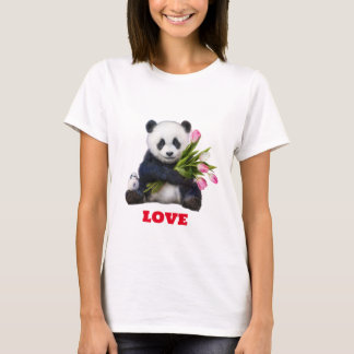 Camiseta Amor Panda: Armonía desgarradora