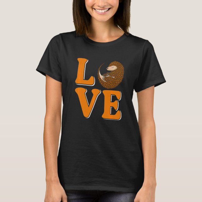Camiseta Amor Pangolín (Anverso)