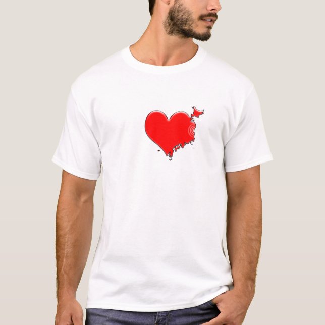 CAMISETA AMOR PARA JAPÓN (Anverso)