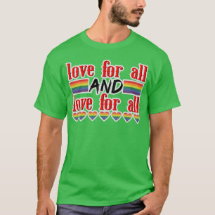 Camiseta amor para todos amor para todos regalo