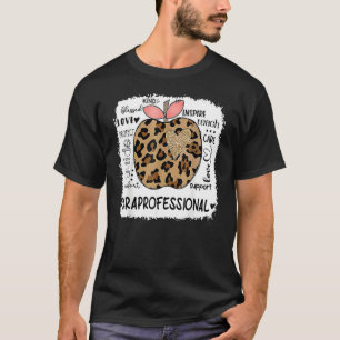 Camiseta Amor Paraprofesional Amor Bendito Teach Inspire L