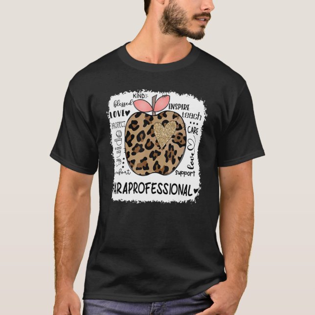 Camiseta Amor Paraprofesional Amor Bendito Teach Inspire L (Anverso)