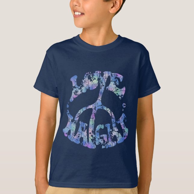 Camiseta Amor-Paz-Haight (Anverso)