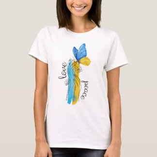 Camiseta Amor, Paz Ucrania,